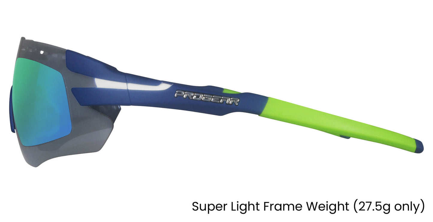 PROGEAR® Prescription Sports Sunglasses | Sprinter S-1284 | M | 4 Colors