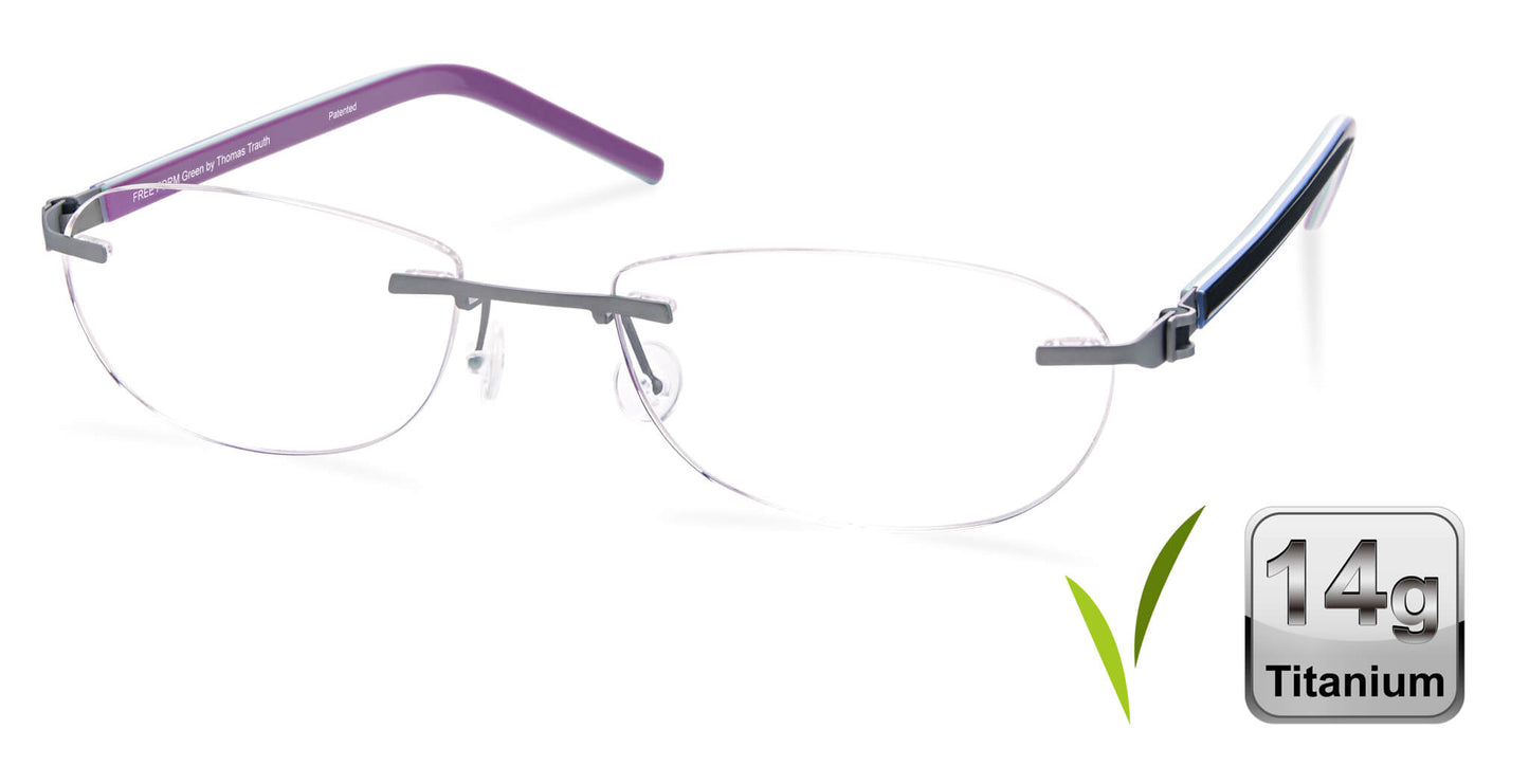 Free Form Eyewear™ Titanium 14g Feather-Light Luxury German Design - Model FFA962