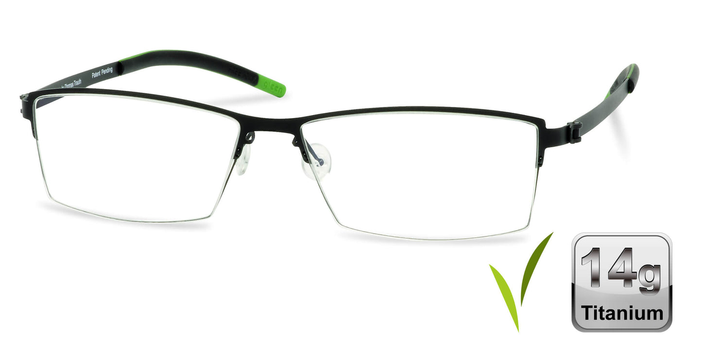Free Form Eyewear™ Titanium 14g Feather-Light Luxury German Design - Model FFA908 | 4 Colors