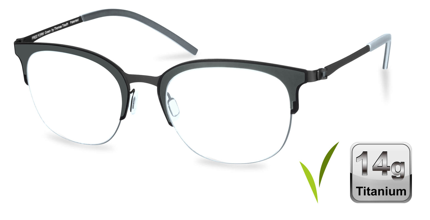 Free Form Eyewear™ Titanium 14g Feather-Light Luxury German Design - Model FFA852 | 3 Colors