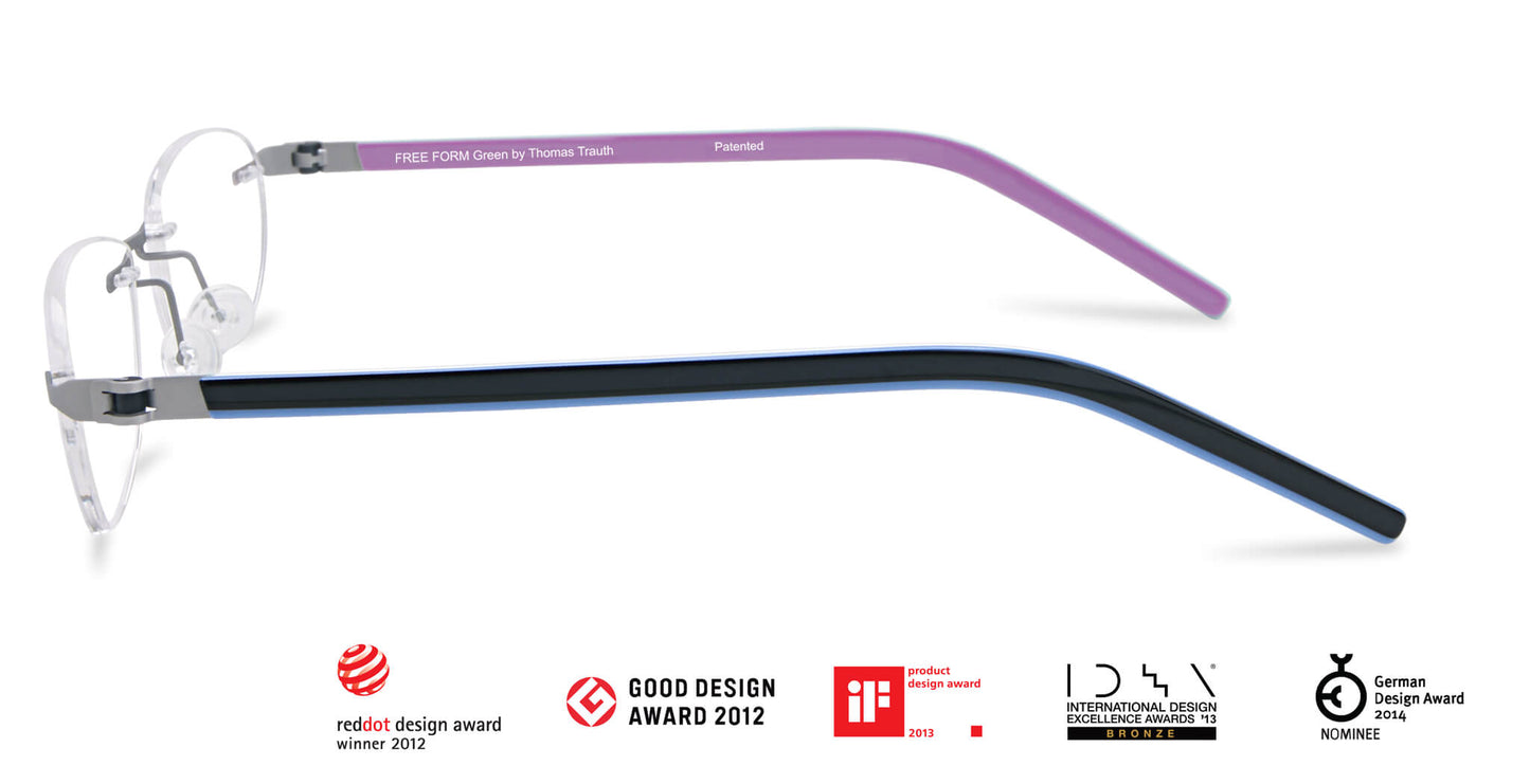 Free Form Eyewear™ Titanium 14g Feather-Light Luxury German Design - Model FFA962