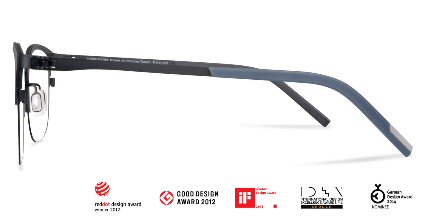 Free Form Eyewear™ Titanium 14g Feather-Light Luxury German Design - Model FFA852 | 3 Colors