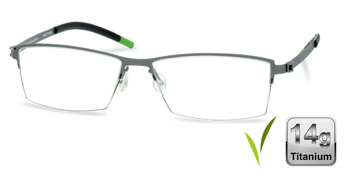 Free Form Eyewear™ Titanium 14g Feather-Light Luxury German Design - Model FFA908 | 4 Colors