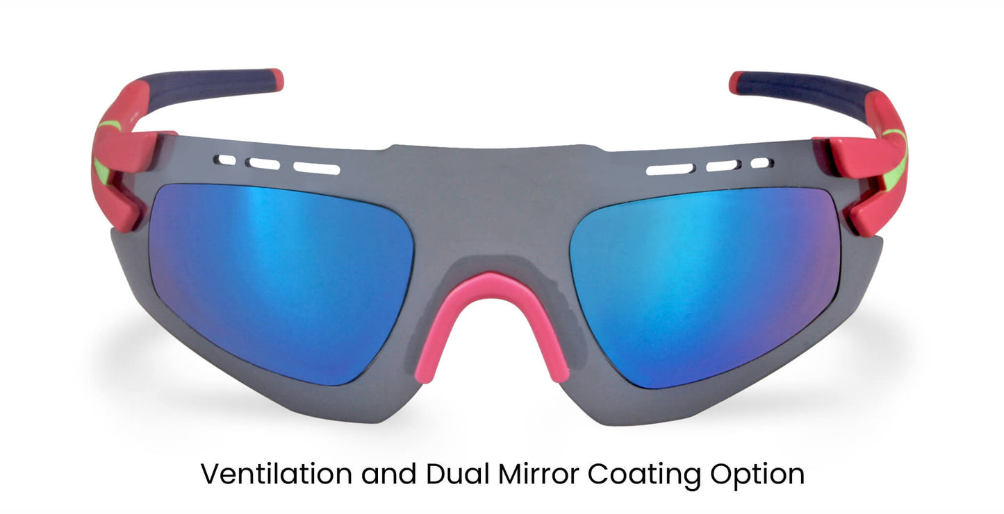 PROGEAR® Prescription Sports Sunglasses | Sprinter S-1284 | M | 4 Colors