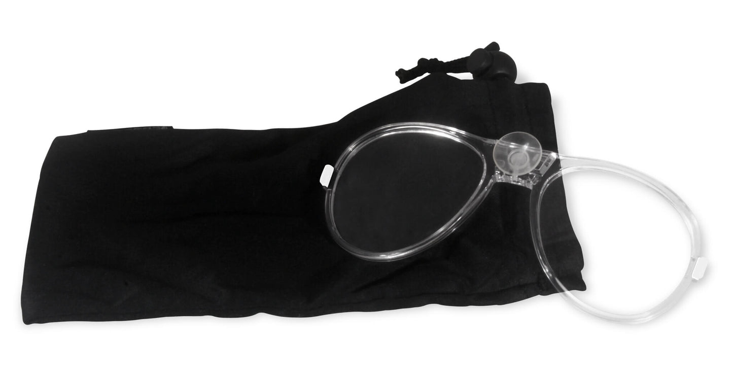 Prescription Motocross Goggle Inserts | Easy-Align Rx Insert with Suction Cups for Motorbike Goggles