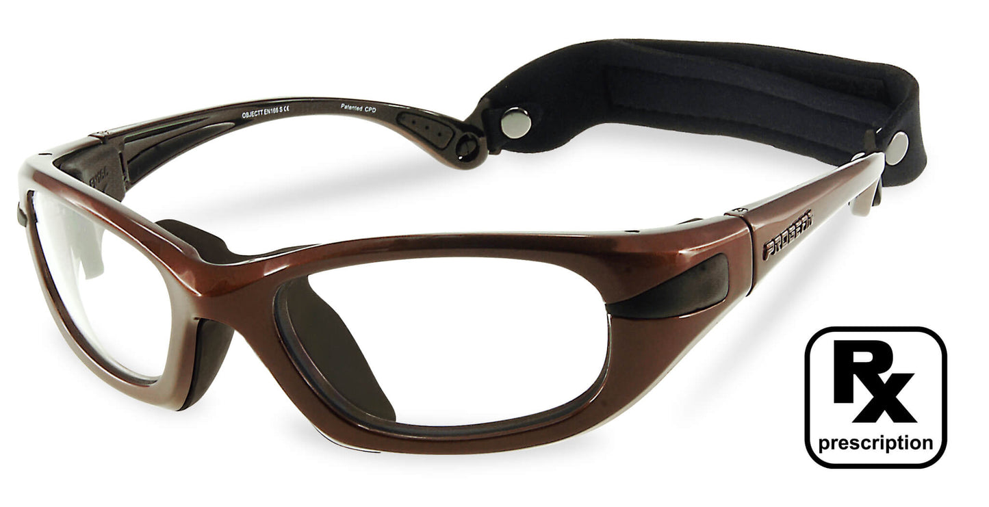 PROGEAR® Eyeguard Prescription Basketball Glasses | 4 Sizes | 18 Colors