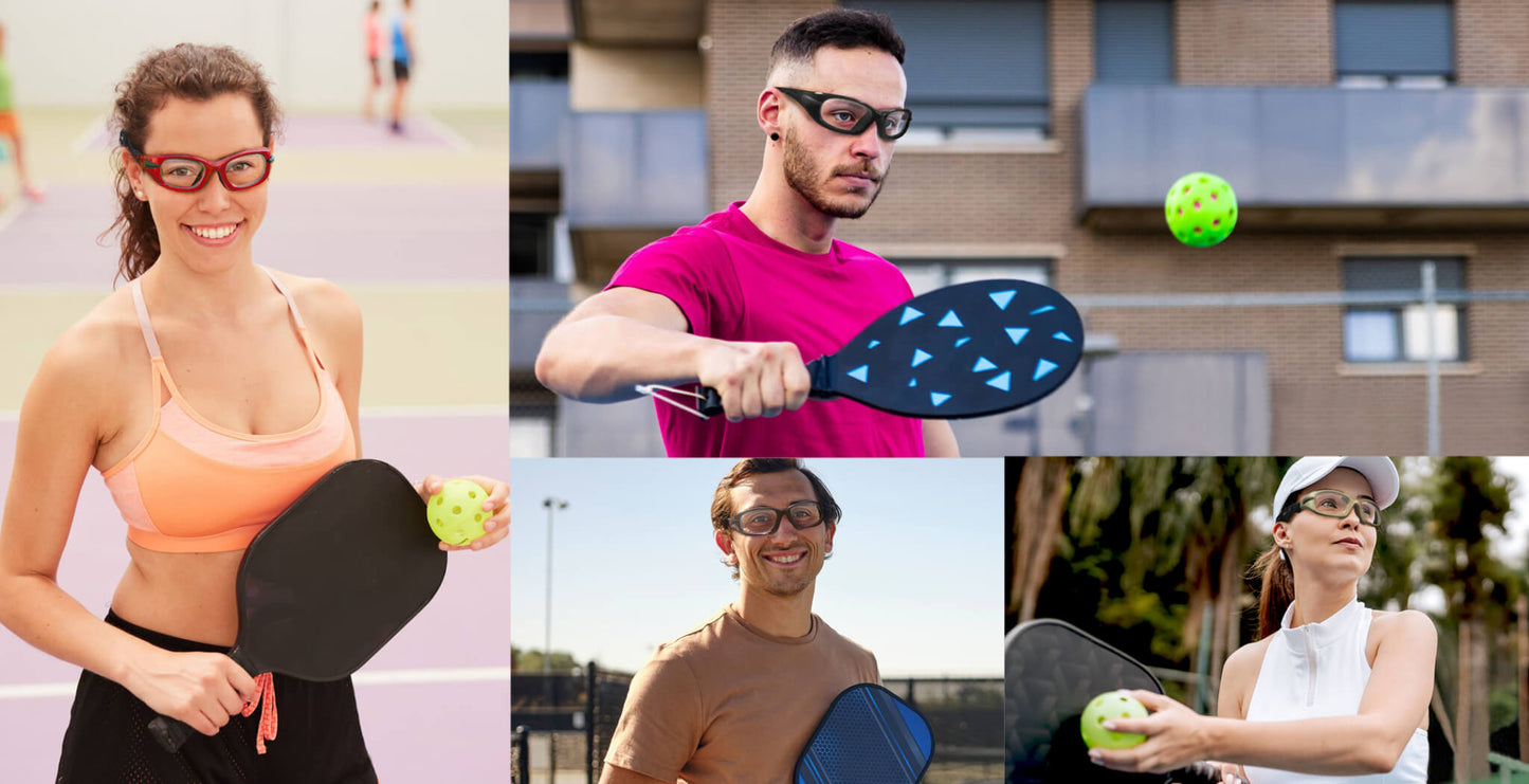 PROGEAR® Eyeguard Prescription Pickleball Goggles | 4 Sizes | 12 Colors