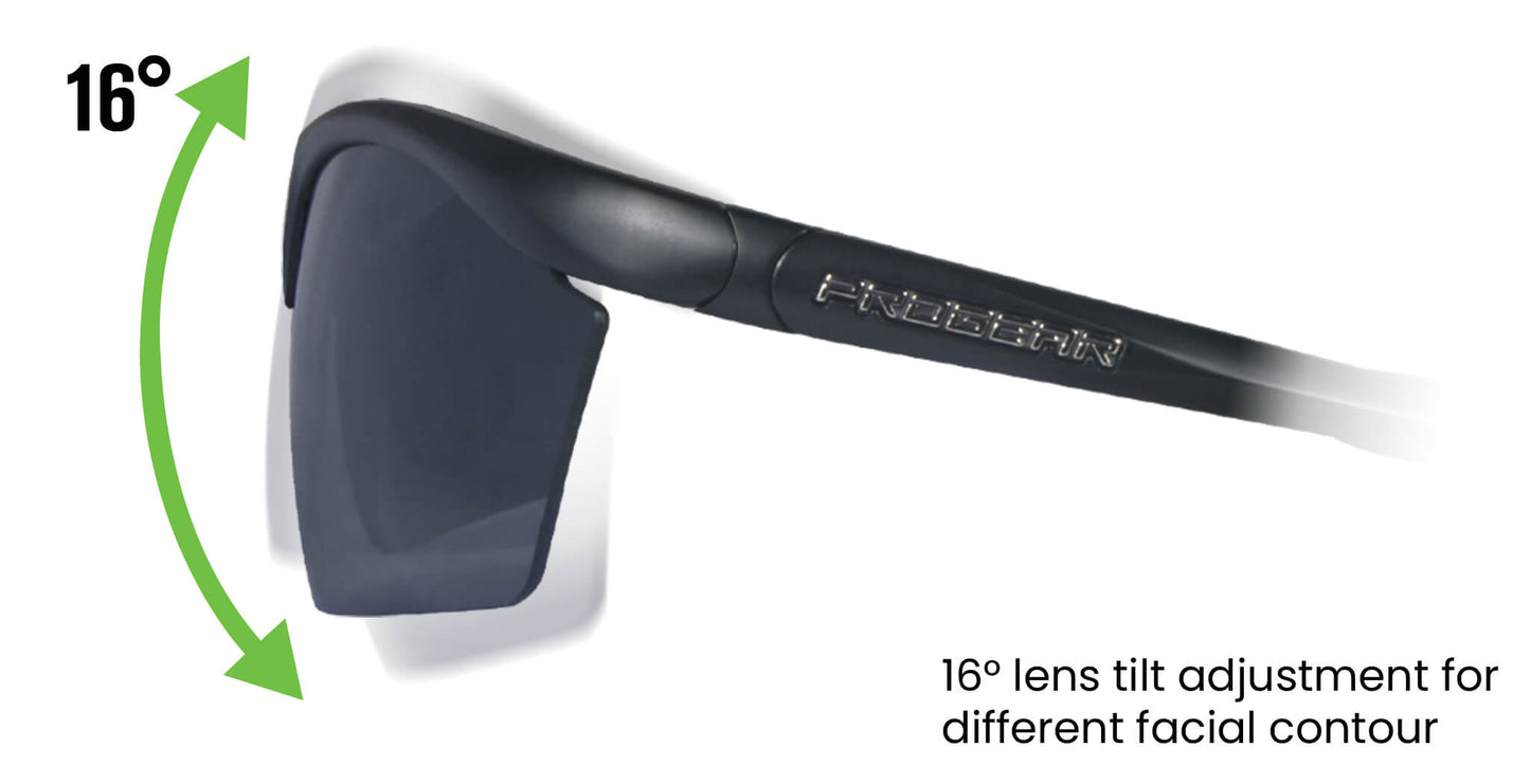 PROGEAR® Prescription Golf Sunglasses | S-1282 | CustomFit Pro-S | Sport Wrap | 4 Colors
