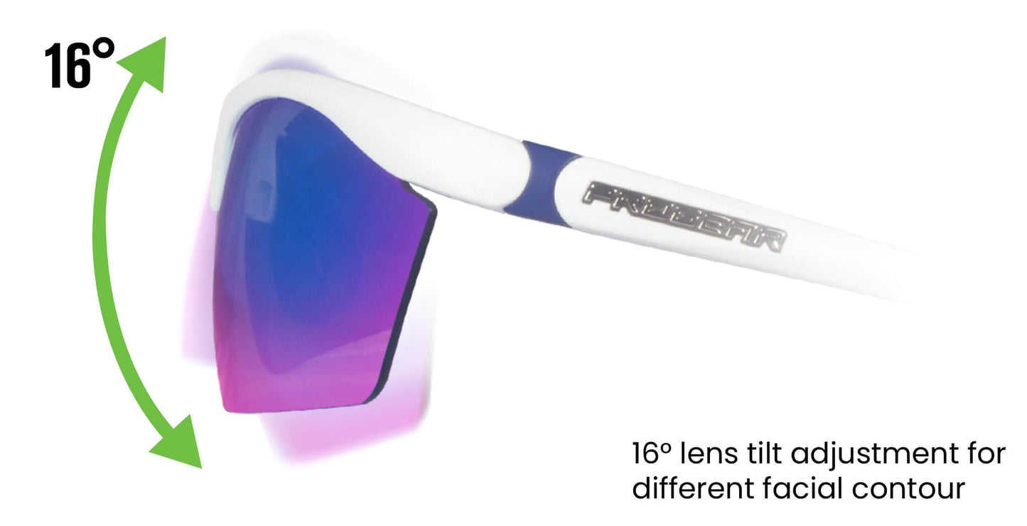 PROGEAR® Prescription Golf Sunglasses | S-1282 | CustomFit Pro-S | Sport Wrap | 4 Colors