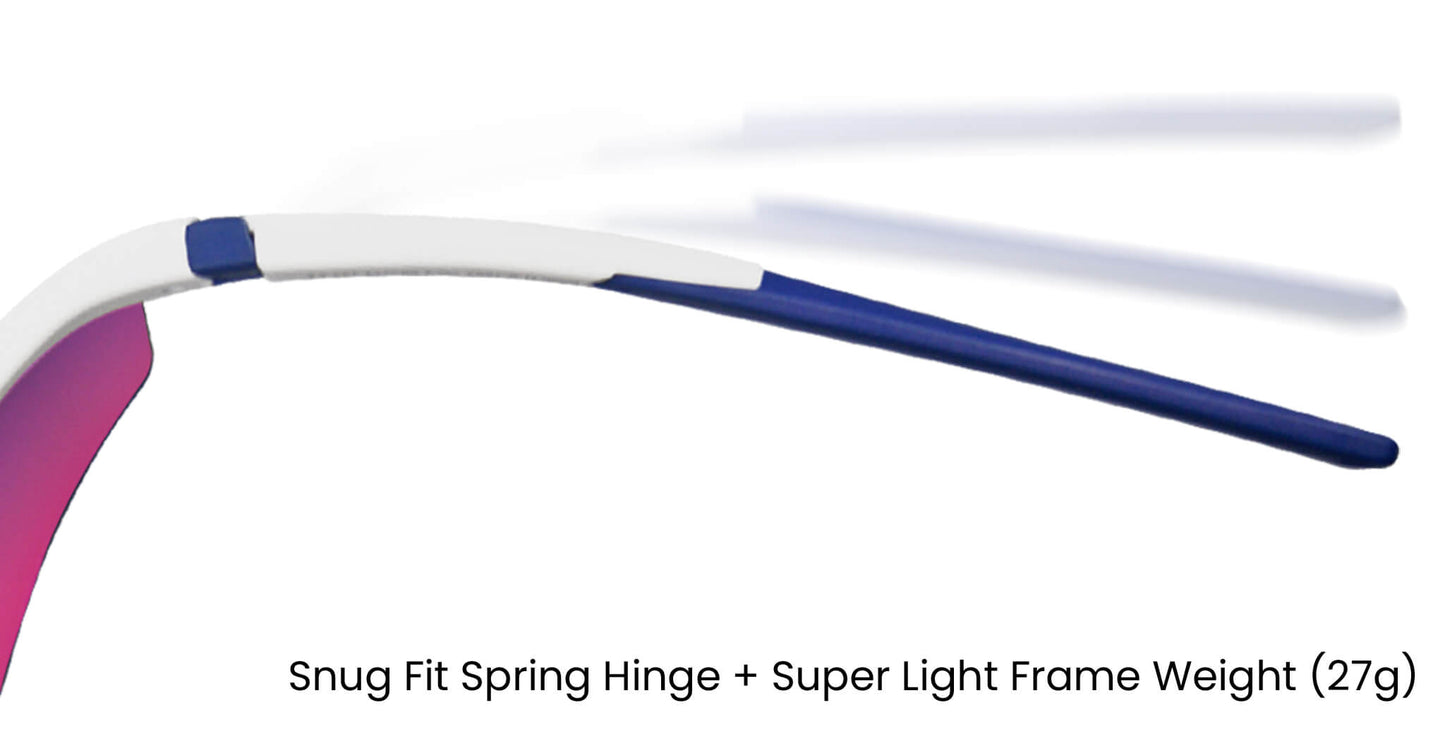 PROGEAR® Prescription Golf Sunglasses | S-1282 | CustomFit Pro-S | Sport Wrap | 4 Colors