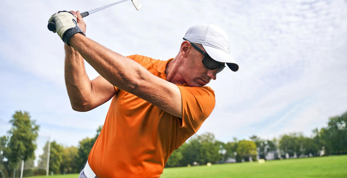 PROGEAR® Prescription Golf Sunglasses | U-1501 | SuperLite | Semi Wrap | 2 Colors