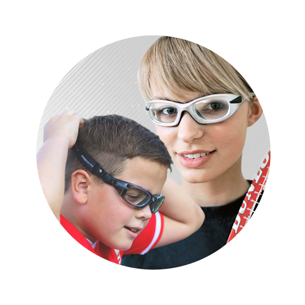 protective sports eyewear