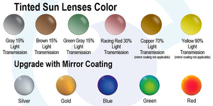 PROGEAR® Sportshades | Sprinter S-1284 Cycling Sunglasses (M) | 6 Colors