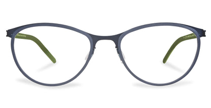 Free Form Eyewear™ FFA975 titanium eyeglasses in green with full rim, feather-light 14g frame and screwless hinge, luxury German design for men and women.