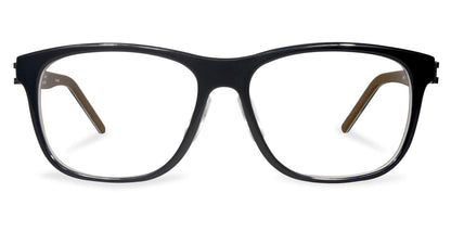 Free Form Eyewear™ Titanium 14g feather-light eyeglasses in black full frame with luxury German design. Unisex lightweight glasses for men and women.