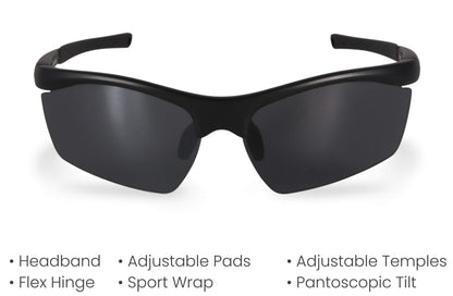 PROGEAR® Sportshades | Dash2 S-1282 Prescription Sunglasses | 4 Colors