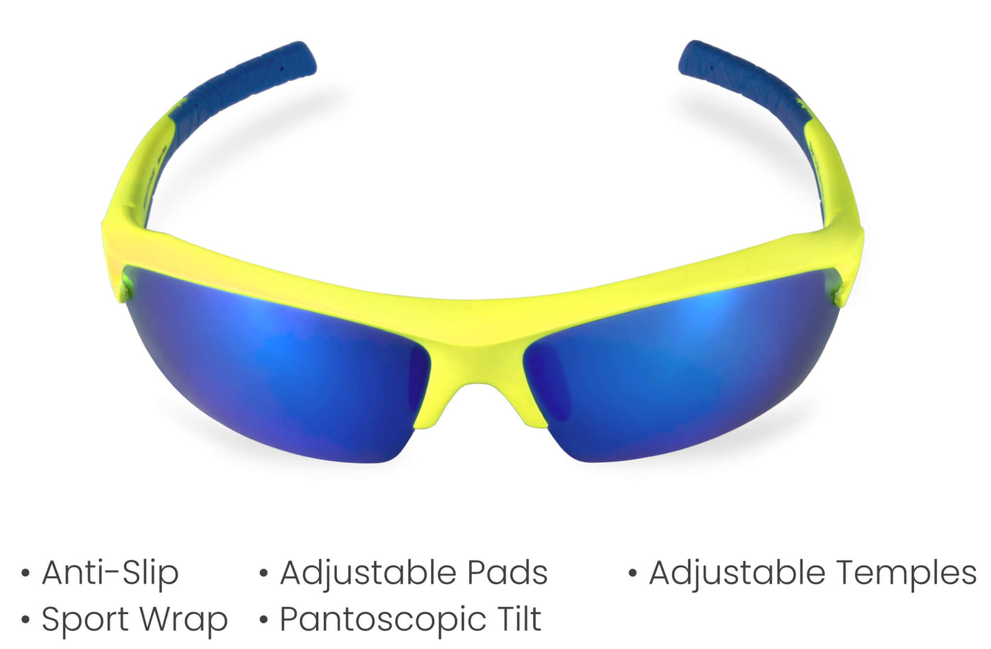 PROGEAR® Prescription Running Sunglasses | Racer S-1283 | CustomFit Pro | Sport Wrap | 6 Colors