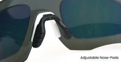 PROGEAR® Prescription Running Sunglasses | Sprinter S-1284 | L | CustomFit Pro-S | AirVent | Sport Wrap | 5 Colors