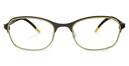 Free Form Eyewear™ FFA941 green full frame titanium glasses with feather-light 14g design and screwless hinges for men and women. Luxury German-engineered eyeglasses ideal for strong prescriptions and all-day comfort.