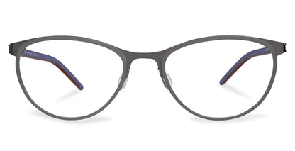 Free Form Eyewear™ Titanium 14g feather-light eyeglasses in matte green full frame with screwless hinges. Luxury German design for men and women.