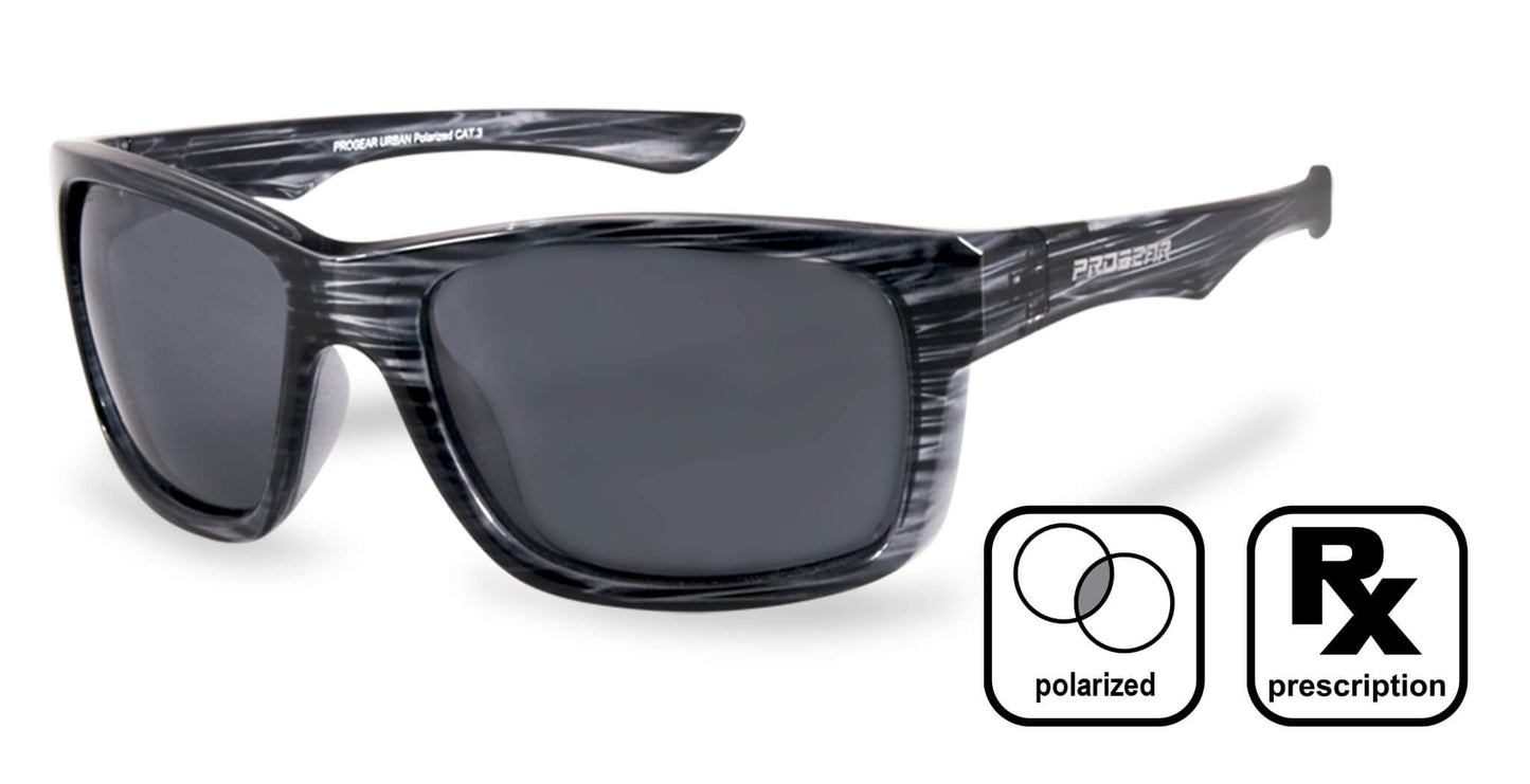 PROGEAR® Prescription Running Sunglasses | U-1503 | ComfortFlex Hinge | Sport Wrap | 2 Colors