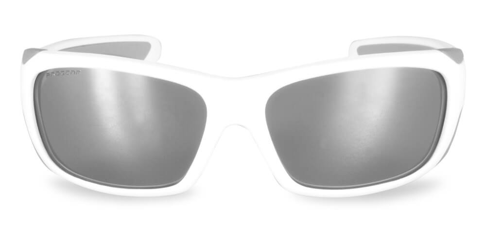 Wraparound Prescription Sunglasses - White | PROGEAR | Small Size |  | Wrap Around Sunglasses | Prescription Wraparound Sunglasses
