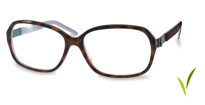 Free Form Eyewear™ Titanium FFA982 eyeglasses in tortoiseshell full frame with screwless hinge. Lightweight 14g luxury German design for men and women.