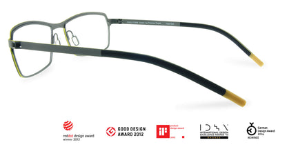 Free Form Eyewear™ Titanium 14g Feather-Light Luxury German Design - Model FFA942 | 2 Colors