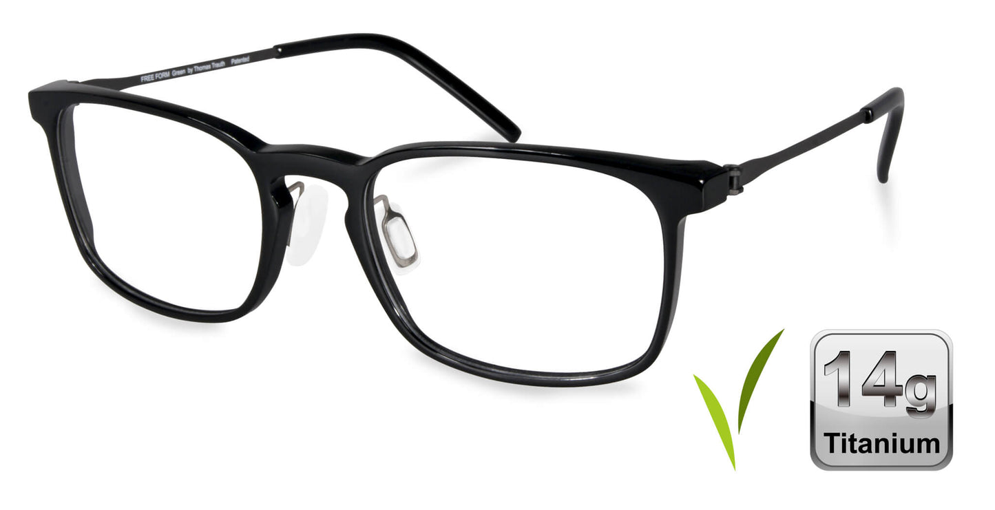 Free Form Eyewear™ Titanium 14g Feather-Light Luxury German Design - Model FFA995 | 3 Colors