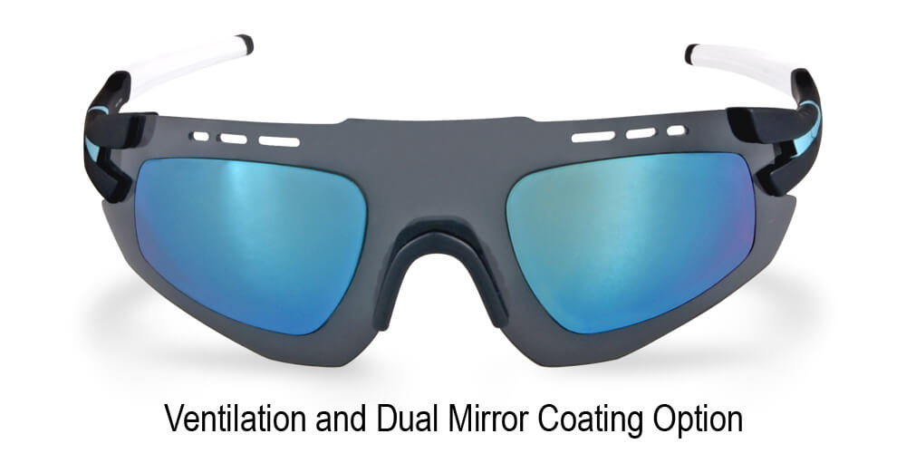 PROGEAR® Sportshades | Sprinter S-1284 Wrap Around Sunglasses (L) | 5 Colors