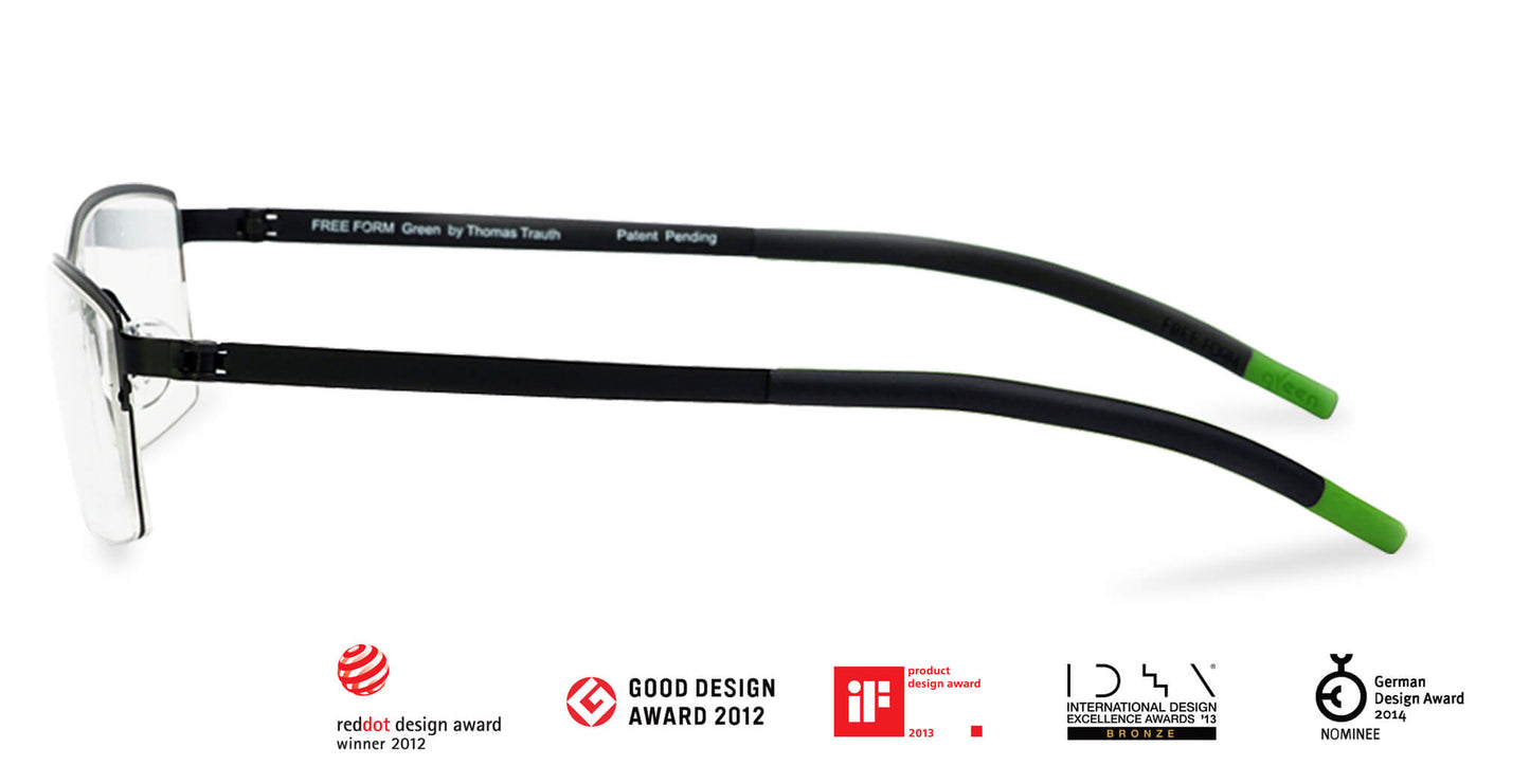 Free Form Eyewear™ Titanium 14g Feather-Light Luxury German Design - Model FFA908 | 4 Colors