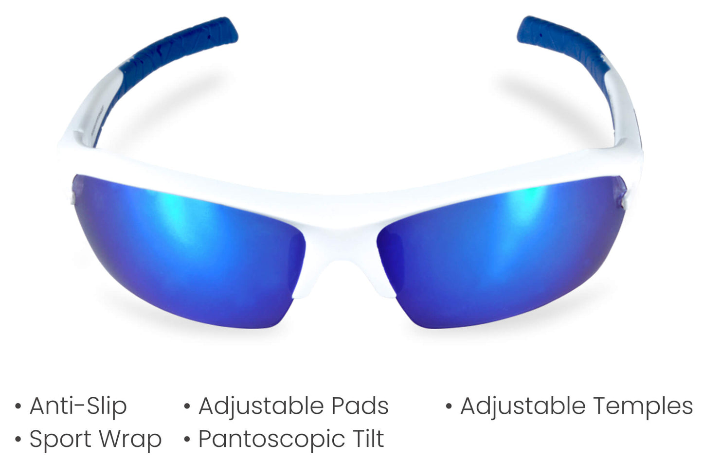 PROGEAR® Sportshades | Racer S-1283 Wrap Around Sunglasses | 6 Colors
