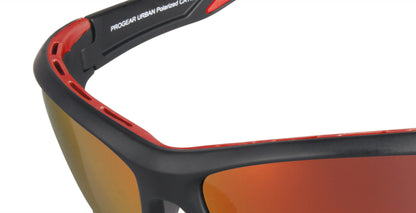 PROGEAR® Prescription Running Sunglasses | U-1509 | SecureGrip + AirVent | Sport Wrap | 2 Colors