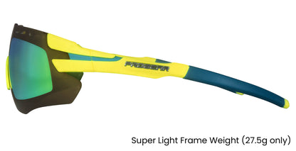 PROGEAR® Prescription Running Sunglasses | Sprinter S-1284 | L | CustomFit Pro-S | AirVent | Sport Wrap | 5 Colors