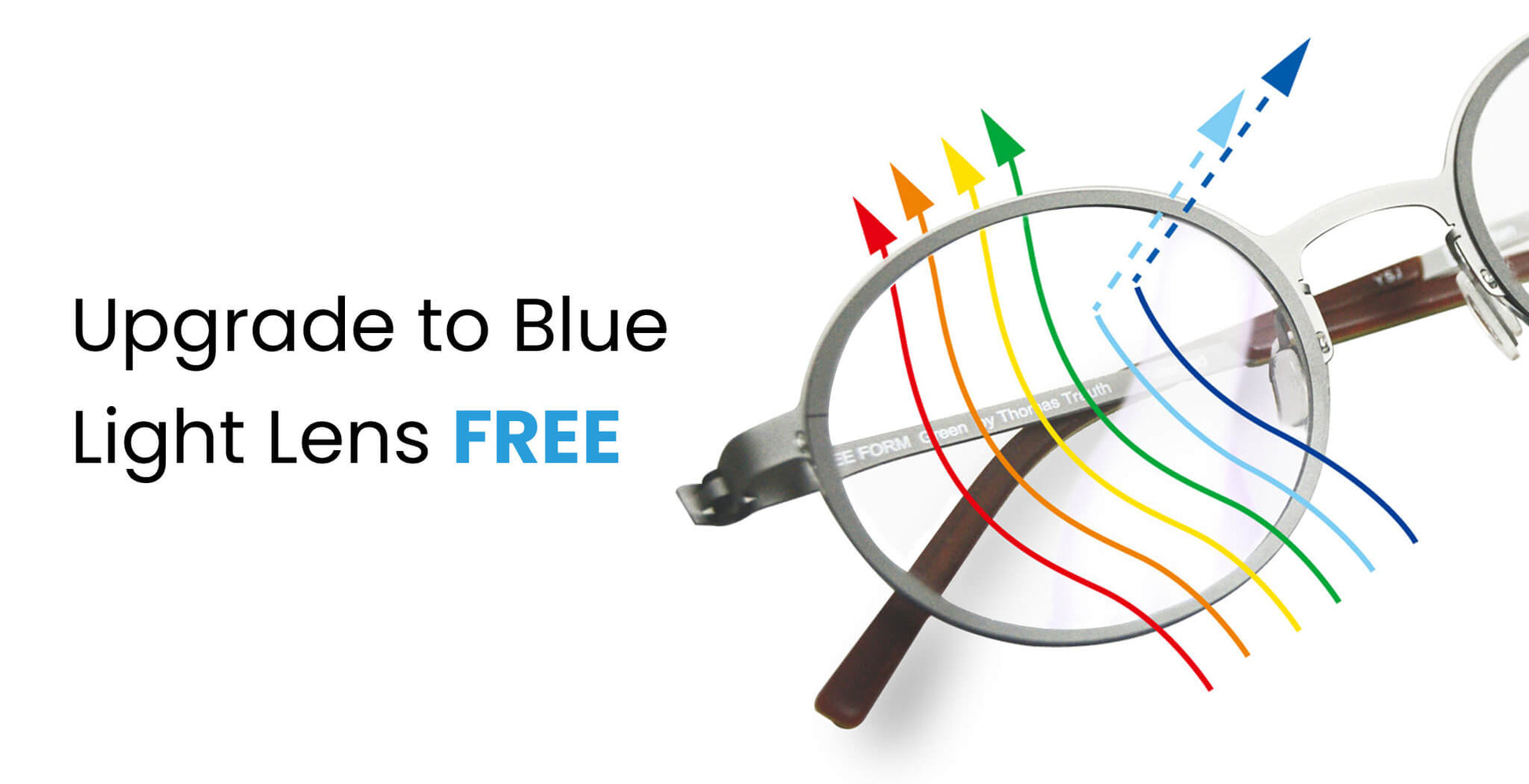 Titanium Glasses GREEN Eyewear Model FFA995 with full frame design and free blue light lens upgrade. Lightweight 14g German-engineered luxury eyeglasses.