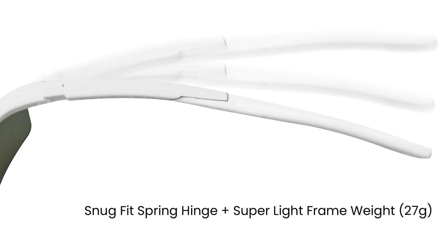 PROGEAR® Prescription Running Sunglasses | Sprinter2 S-1286 | CustomFit Pro-S | AirVent | Sport Wrap | 5 Colors