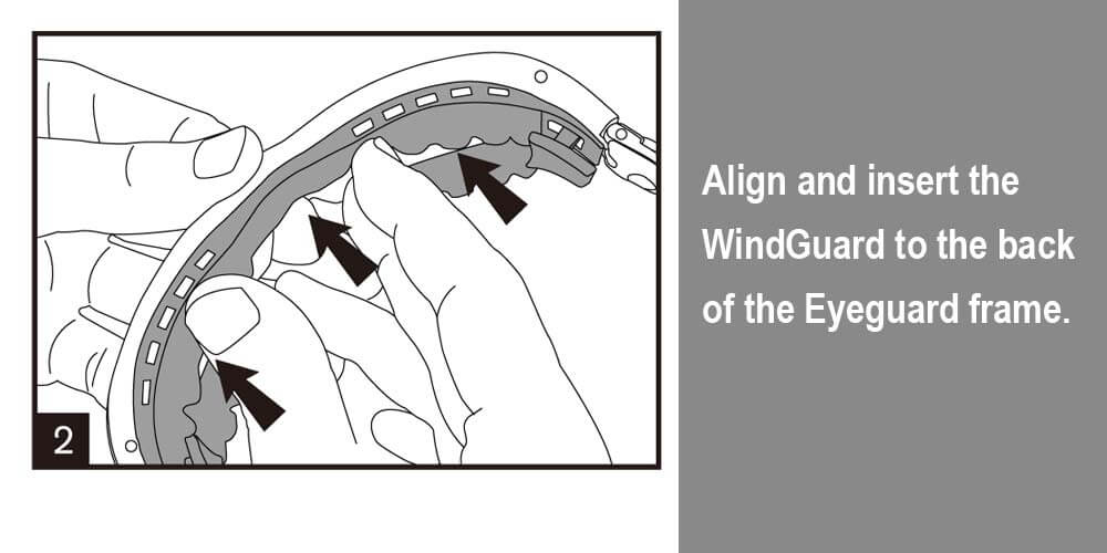 PROGEAR® Eyeguard Add On - Windguard (M)
