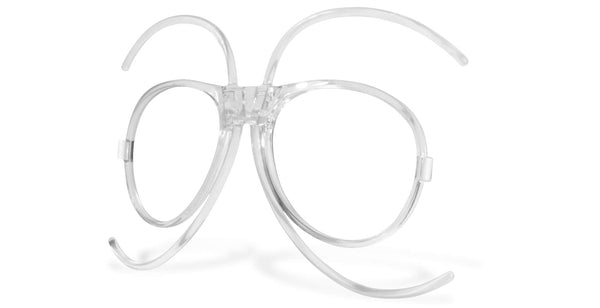 Flex fit version of ski prescription inserts for snow goggles