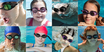 PROGEAR® H2O | Swim Goggles - Kids (Age 4-10) | 3 Colors