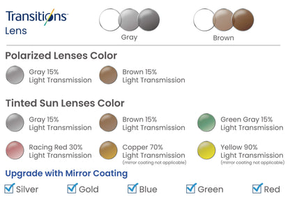 PROGEAR® Sportshades | Dash2 S-1282 Prescription Sunglasses | 4 Colors