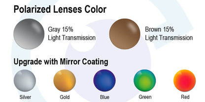 PROGEAR® Sprinter S-1284 Wrap Around Sunglasses (L) | 6 Colors