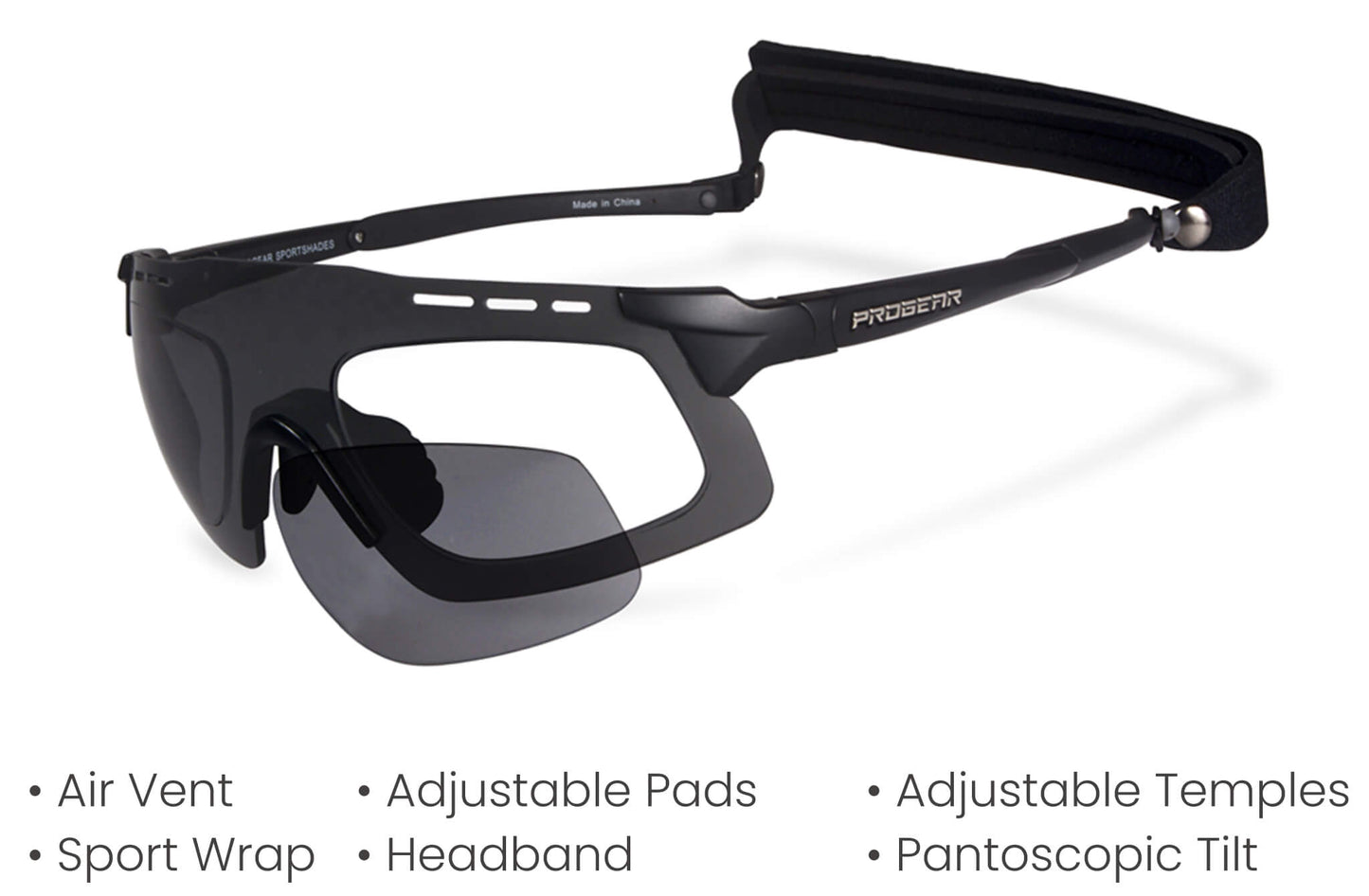 PROGEAR® Golf | S-1286 | CustomFit Pro-S | AirVent | Sport Wrap | 5 Colors
