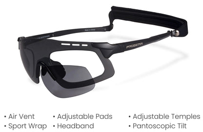 PROGEAR® Golf | S-1286 | CustomFit Pro-S | AirVent | Sport Wrap | 5 Colors