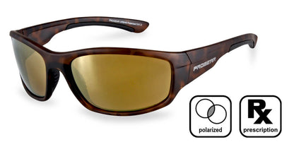 Wraparound Prescription Sunglasses - Tortoise | PROGEAR | Large Size |  | Wrap Around Sunglasses | Prescription Wraparound Sunglasses