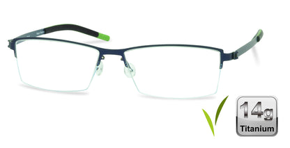 Free Form Eyewear™ Titanium 14g Feather-Light Luxury German Design - Model FFA908 | 4 Colors