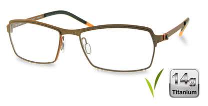 Free Form Eyewear™ Titanium 14g Feather-Light Luxury German Design - Model FFA942 | 2 Colors
