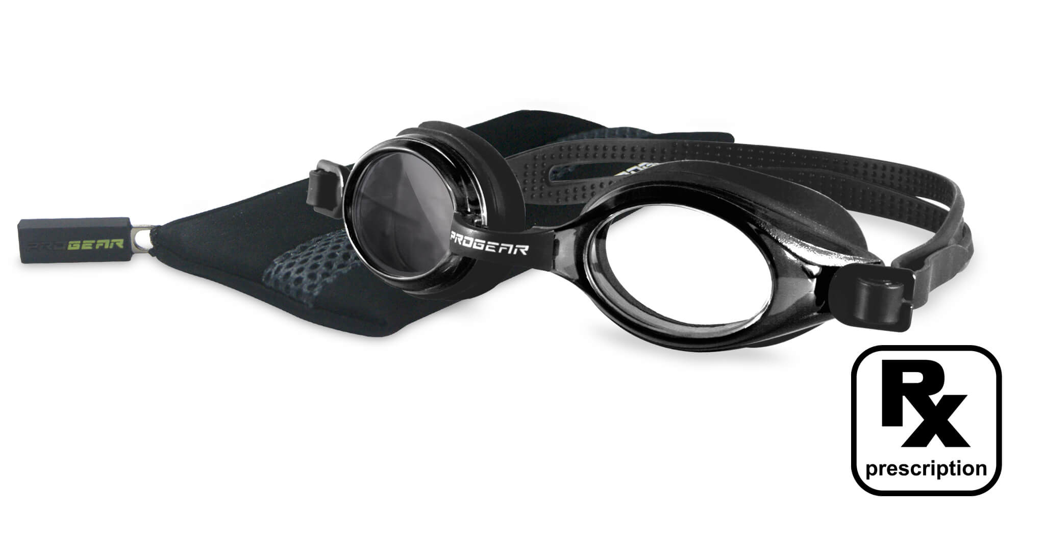 custom prescription swim goggles PROGEAR H2O | Any Rx, Astigmatism, Myopia