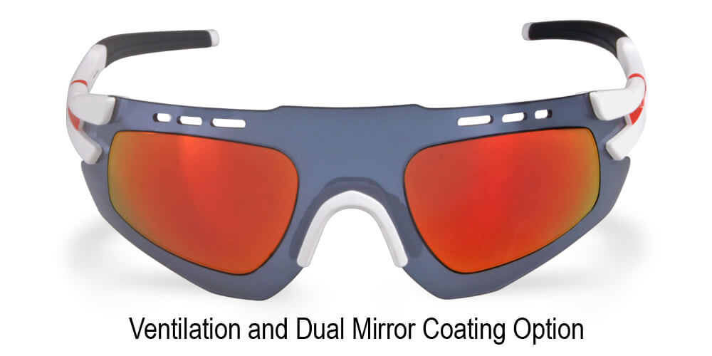 PROGEAR® Sportshades | Sprinter S-1284 Wrap Around Sunglasses (L) | 5 Colors