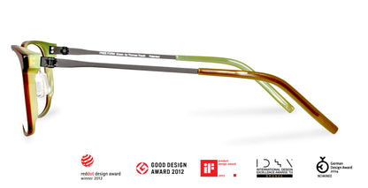 Free Form Eyewear™ Titanium 14g Feather-Light Luxury German Design - Model FFA995 | 3 Colors