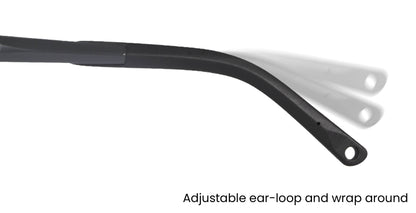 PROGEAR® Wrap-Around Prescription Sunglasses | Dash2 S-1282 | 4 Colors